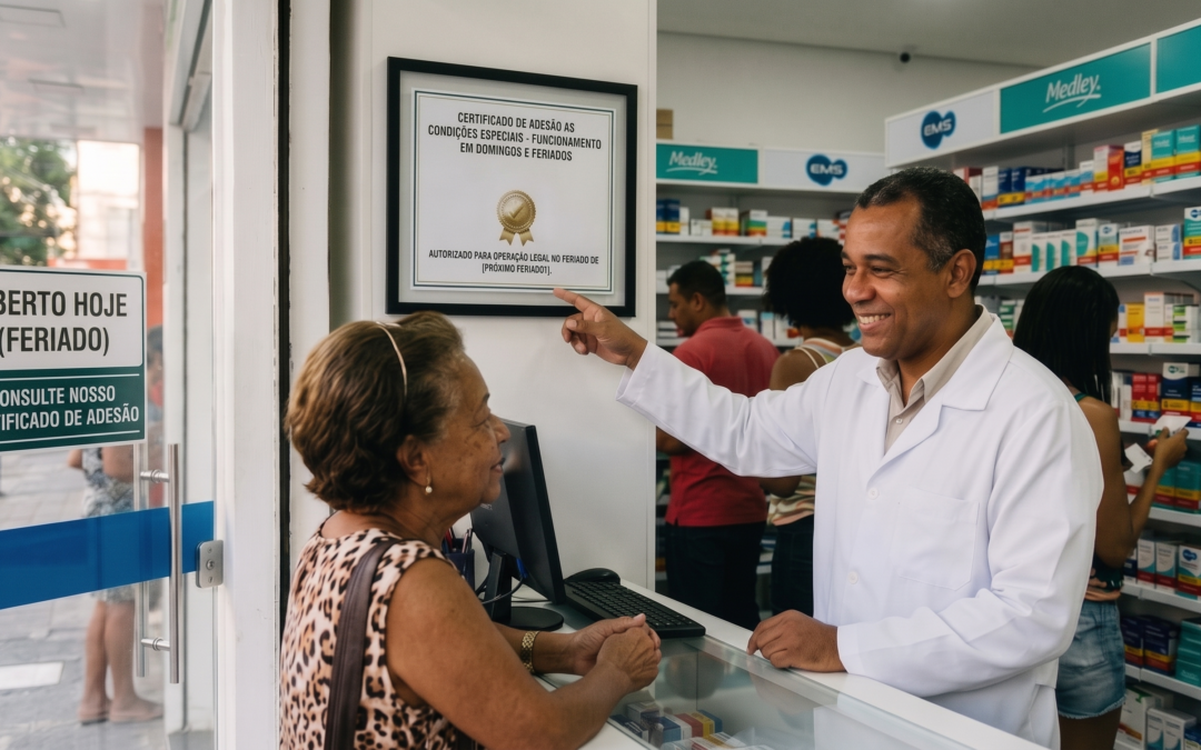 Certificado de Adesão garante o funcionamento legal em feriados